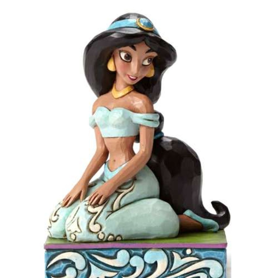 Figures & Figurines * | Top Selling Disney Traditions By Jim Shore Jasmine Personality Pose