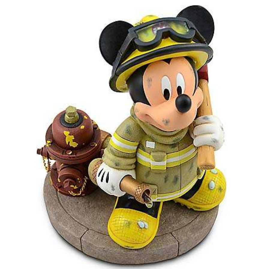 Figures & Figurines * | Disney Medium Figure Firefighter Mickey Mouse Exclusive