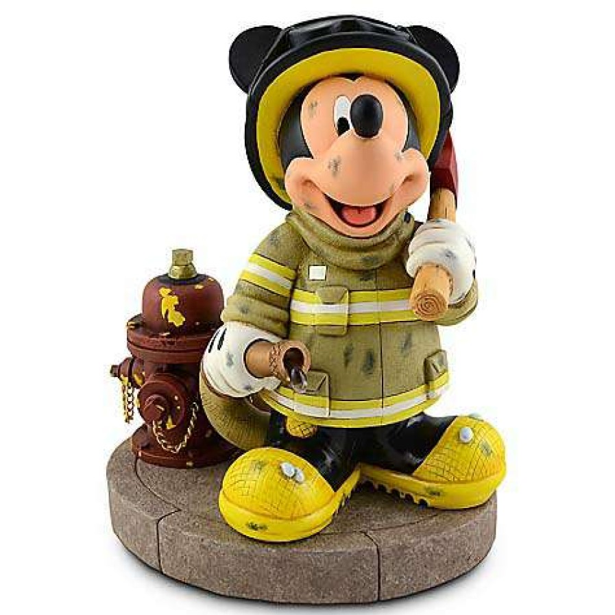 Figures & Figurines * | Disney Medium Figure Firefighter Mickey Mouse Exclusive