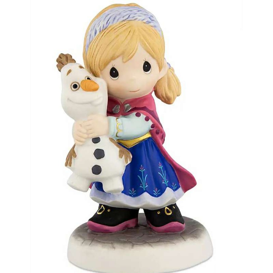 Figures & Figurines * | Disney Parks Precious Moments Figure Anna And Olaf You Melt My Heart Classical