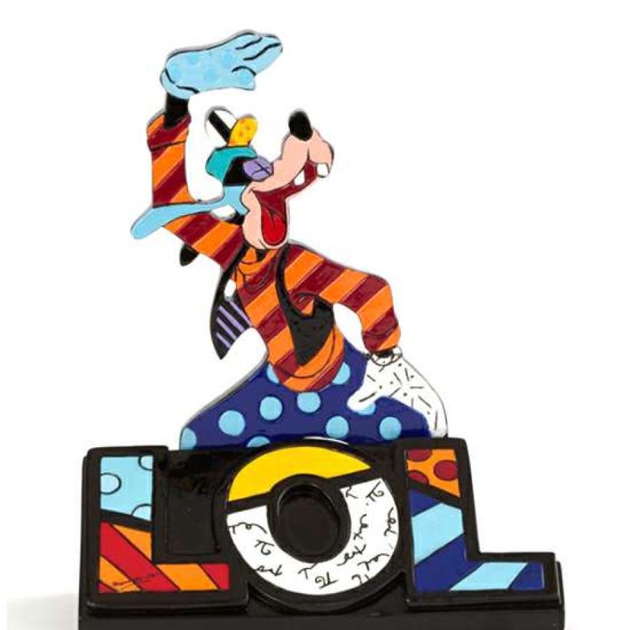 Figures & Figurines * | Disney By Britto Figure Goofy Lol Quality Guarantee