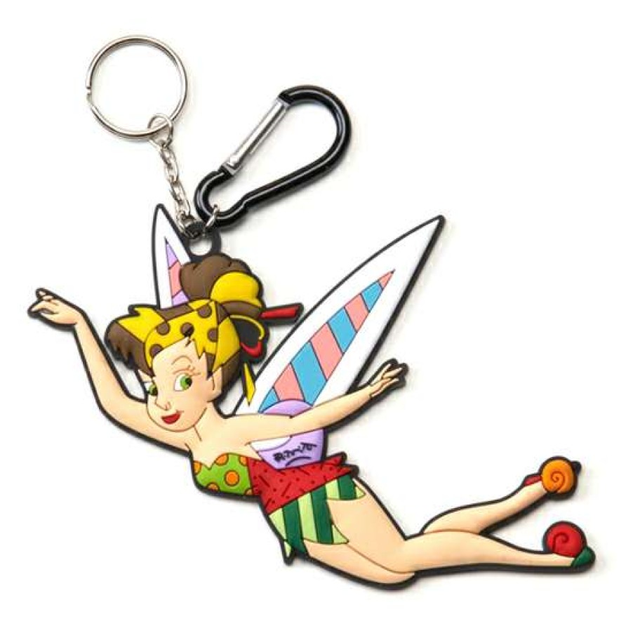 Figures & Figurines * | Disney Britto Keychain Keyring Tinker Bell Top Sell