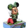 Figures & Figurines * | Disney Traditions Figure Minnie Shamrock Personality Classical