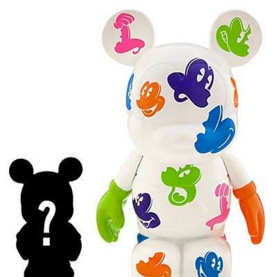 Figures & Figurines * | Sale Disney Vinylmation Figure Oh Mickey! White + Jr.