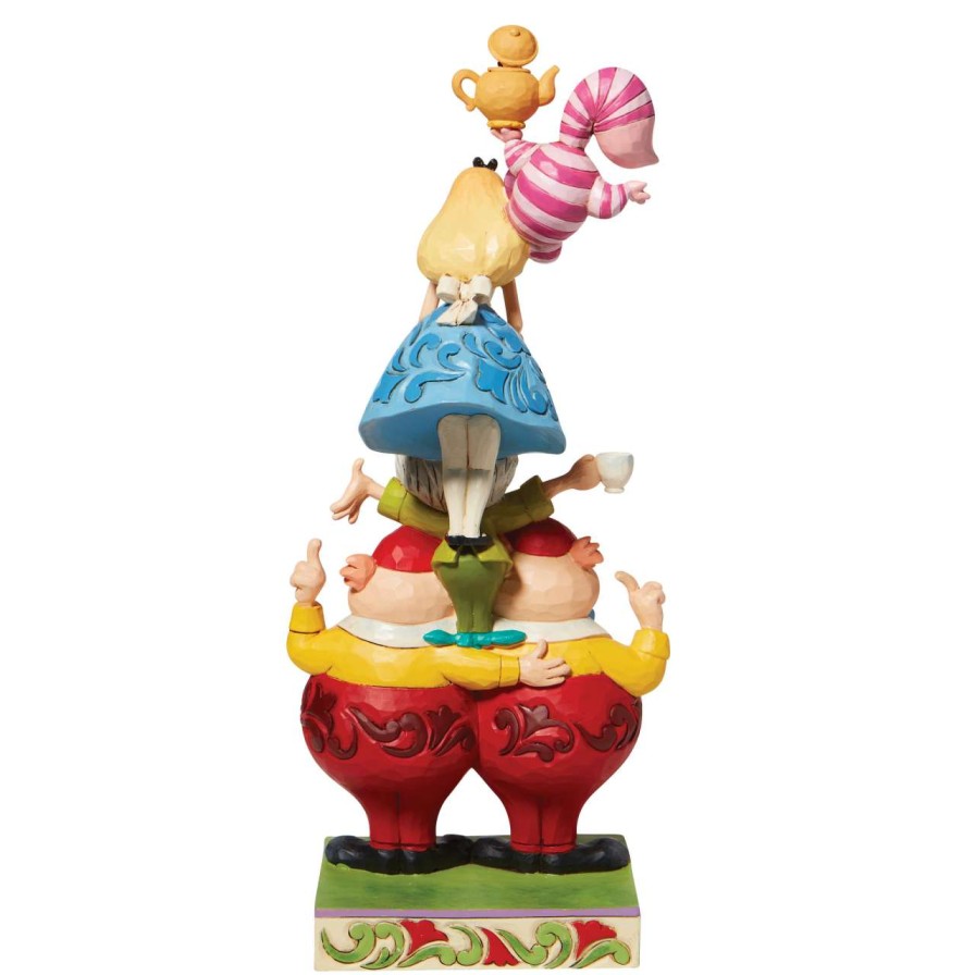 Figures & Figurines * | Disney Traditions Figure Alice In Wonderland Stacked 6008997 Sale