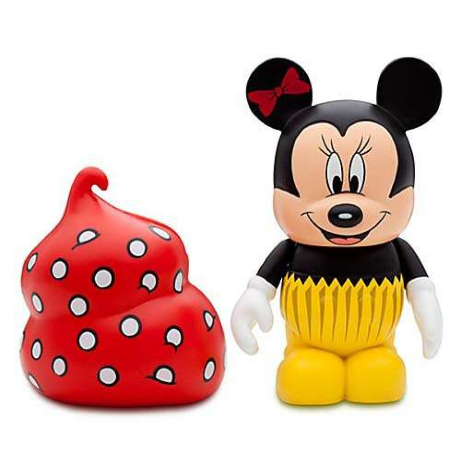 Figures & Figurines * | Store Disney Vinylmation Figure Bakery Series Minnie Mouse Cupcake