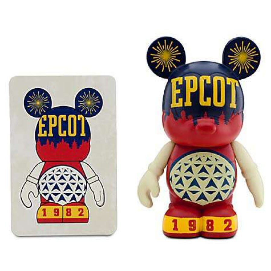 Figures & Figurines * | Discounts Disney Vinylmation Figure 40Th Anniversary Epcot