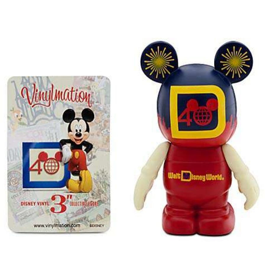 Figures & Figurines * | Discounts Disney Vinylmation Figure 40Th Anniversary Epcot