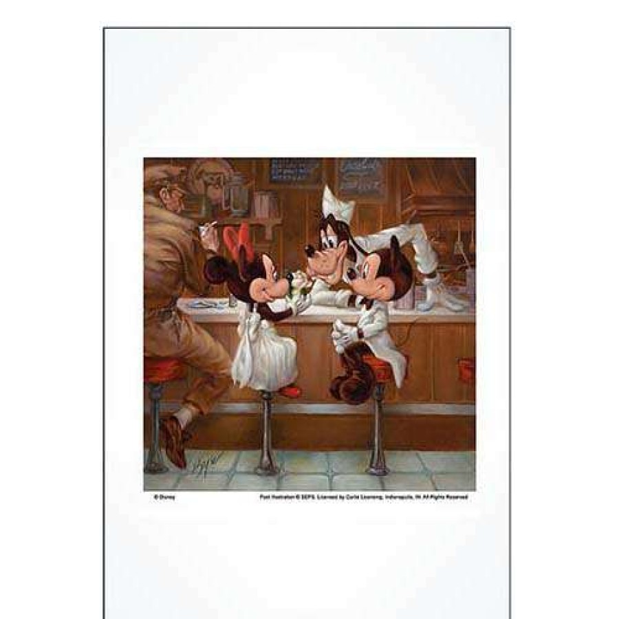 Prints And Signs * | Sale Online Disney Artist Print Charles Boyer After The Prom