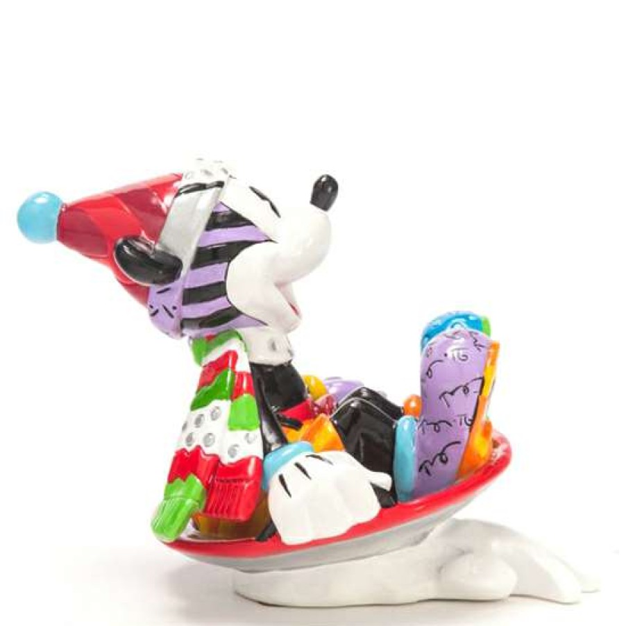 Figures & Figurines * | Disney By Britto Figure Mickey In Disk Sled Original