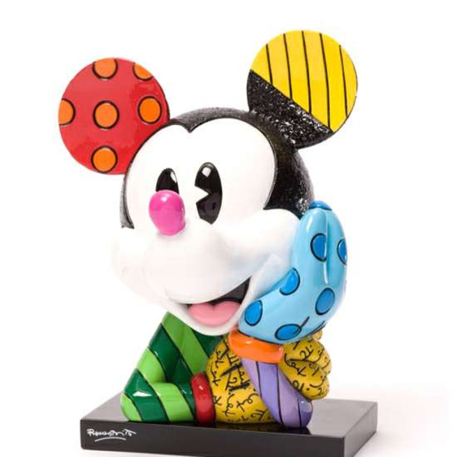 Figures & Figurines * | Disney By Britto Figure Mickey Bust Special Style