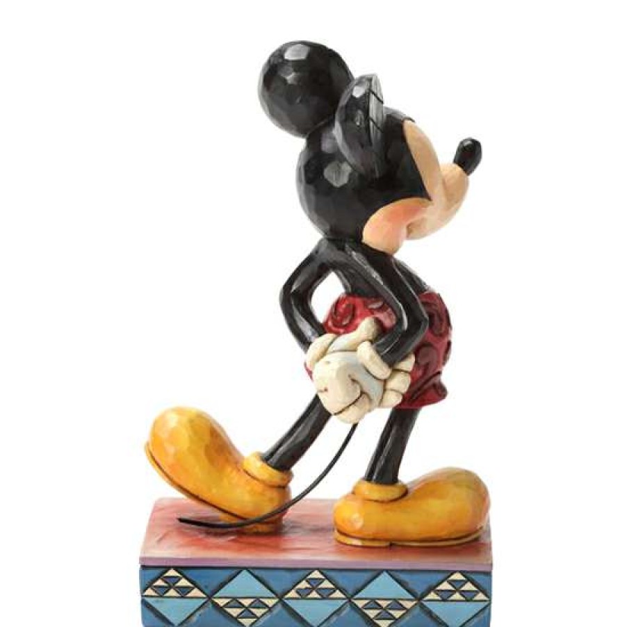 Figures & Figurines * | Disney Traditions By Jim Shore Figurine Classic Mickey Mouse 4032853 Reliable Quality