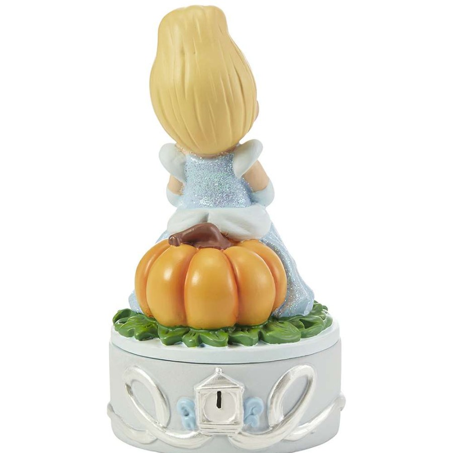 Figures & Figurines * | Disney Precious Moments Jewelry Box Disney Showcase Collection Cinderella Quality Guarantee