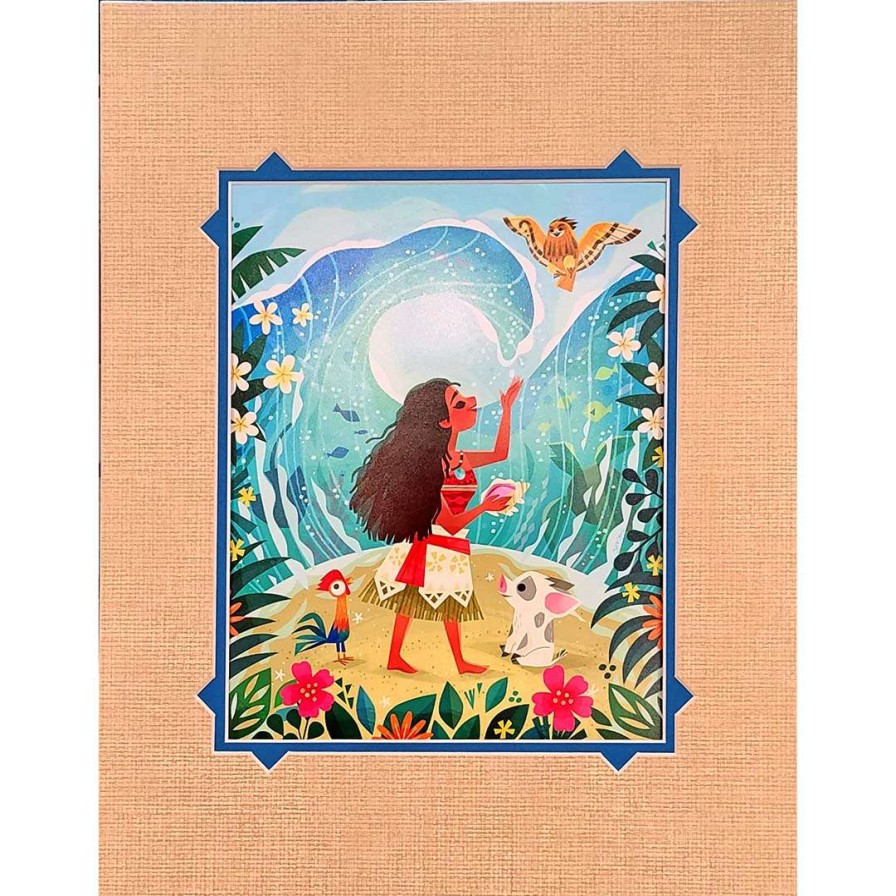 Prints And Signs * | Clearance Disney Artist Print Joey Chou Moana