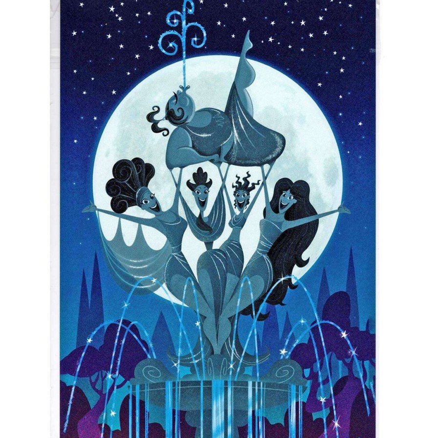 Prints And Signs * | Shop Disney Postcard Sam Carter Muses: Goddesses Of The Arts