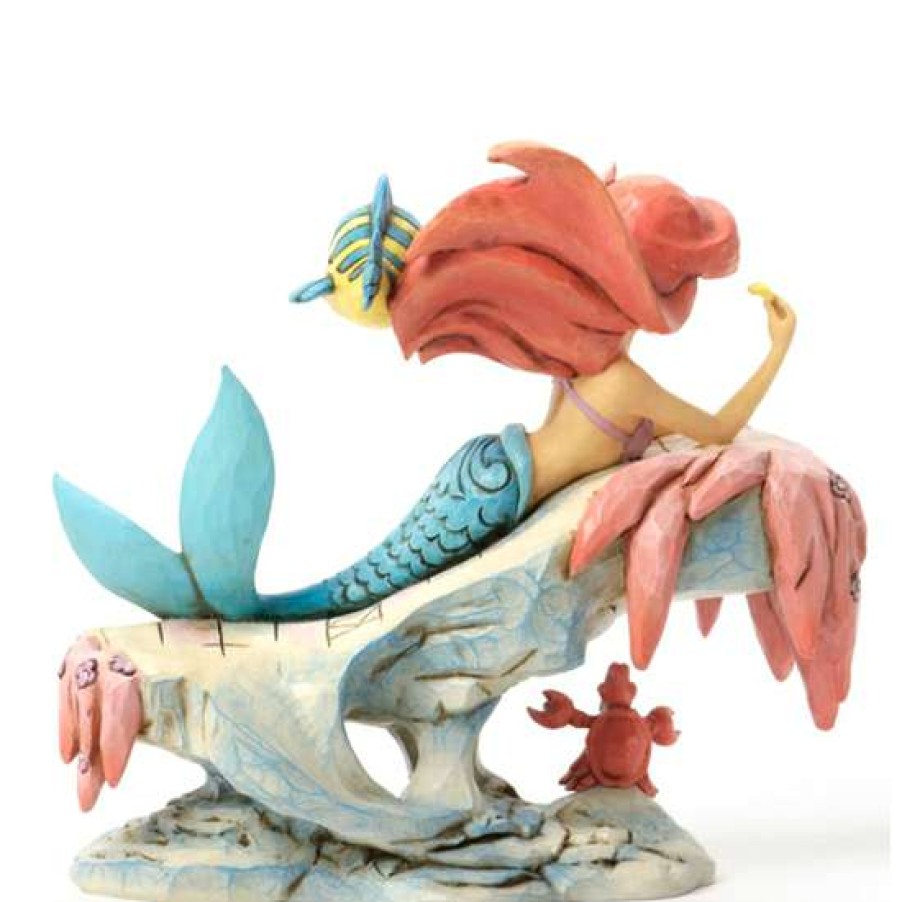 Figures & Figurines * | Disney Traditions By Jim Shore Figurine Ariel Little Mermaid 4037501 Online Store