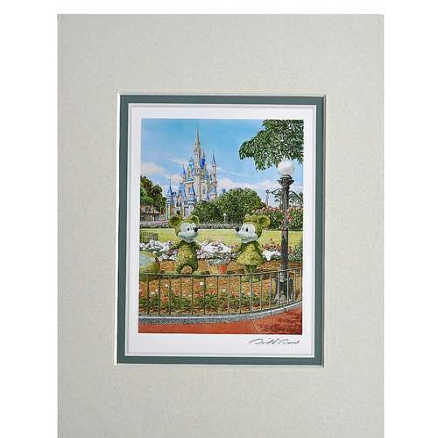 Prints And Signs * | Clearance Disney Artist Print David Doss Enchanted Garden