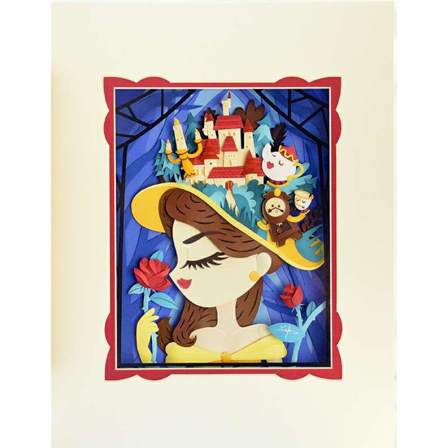 Prints And Signs * | Quick Delivery Disney Artist Print Fenway Fan My Pretty Pretty Hat Belle