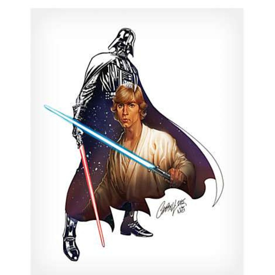 Prints And Signs * | Sale Disney Artist Print J. Scott Campbell -Star Wars- The Force Within