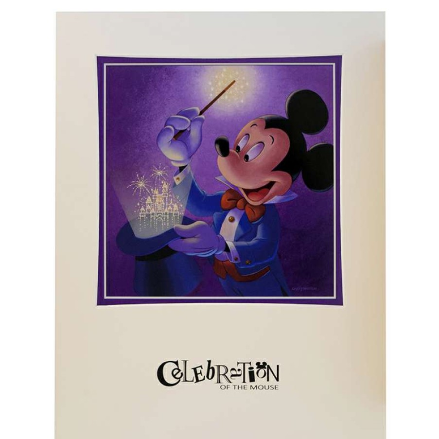 Prints And Signs * | Online Disney Artist Print Celebration Of The Mouse Larry Nikolai Magical Mickey