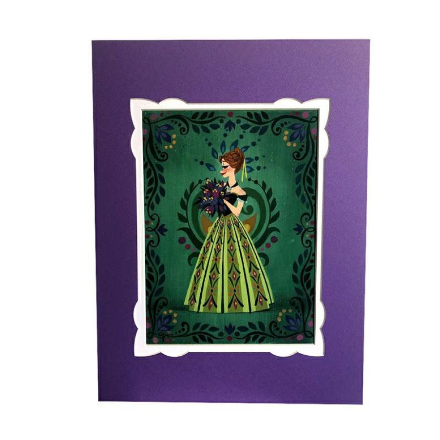 Prints And Signs * | Top Selling Disney Deluxe Artist Print Anna Of Arendelle By Griselda Sastrawinata