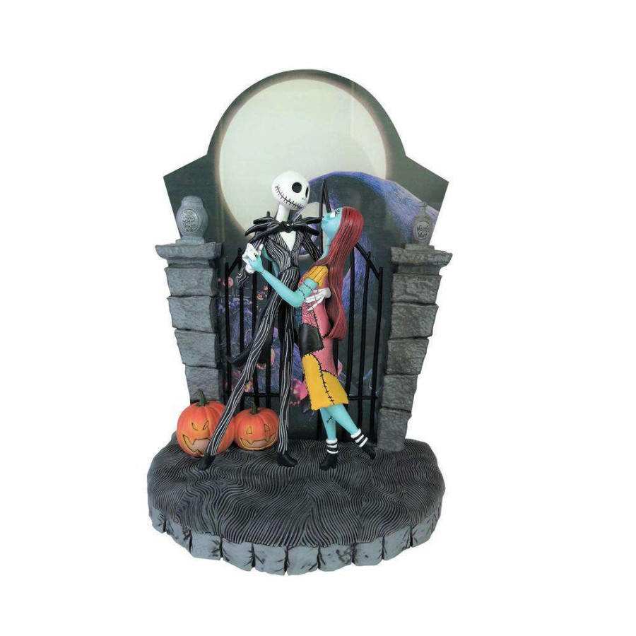 Figures & Figurines * | Disney Showcase Collections Figurine Jack & Sally Exquisite Gifts