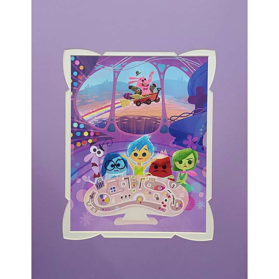 Prints And Signs * | Disney Artist Print Joey Chou Inside Out Headquarter Official