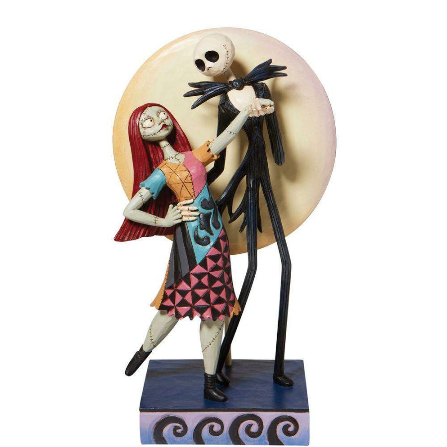 Figures & Figurines * | Disney Traditions By Jim Shore Jack And Sally Romance Crazy Deals