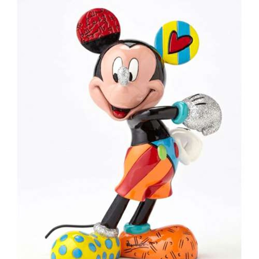 Figures & Figurines * | Disney By Britto Figure Mickey Mouse Oh Boy! 4050479 Excellent