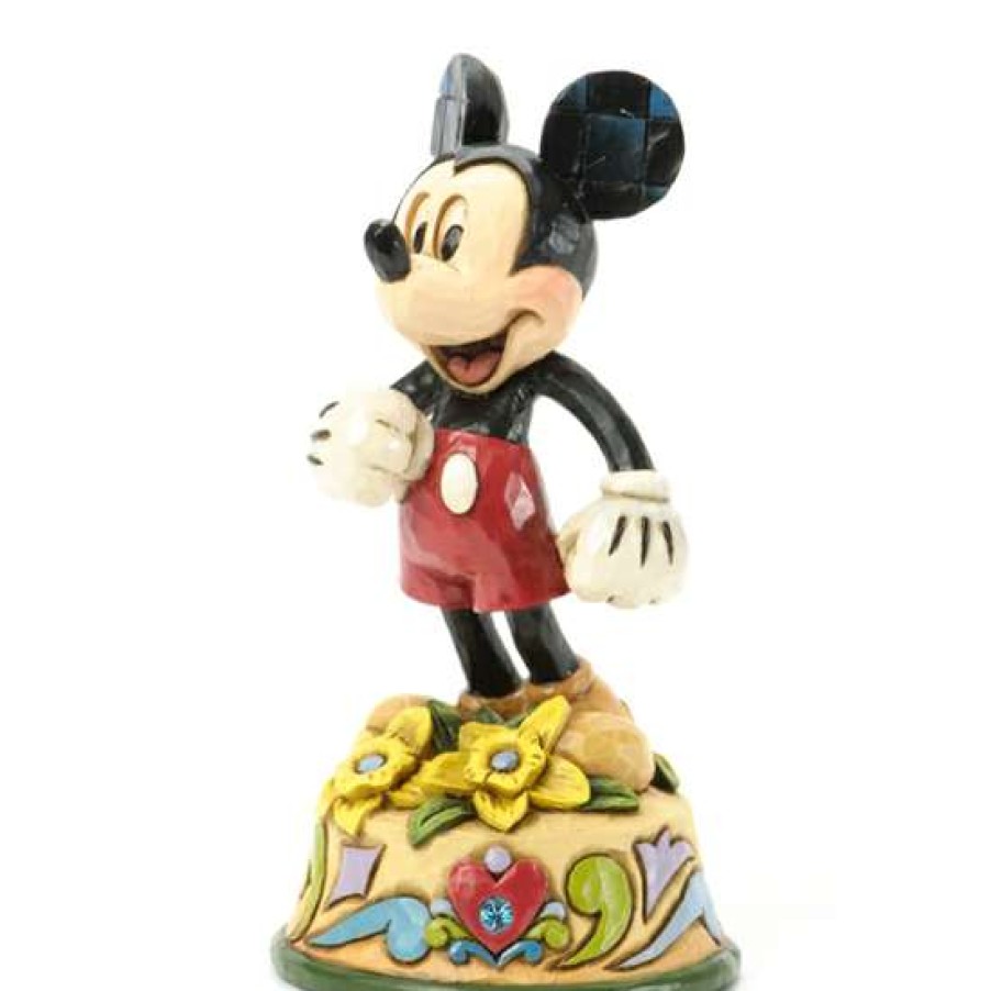 Figures & Figurines * | Disney Traditions By Jim Shore Figurine Mickey March Excellent