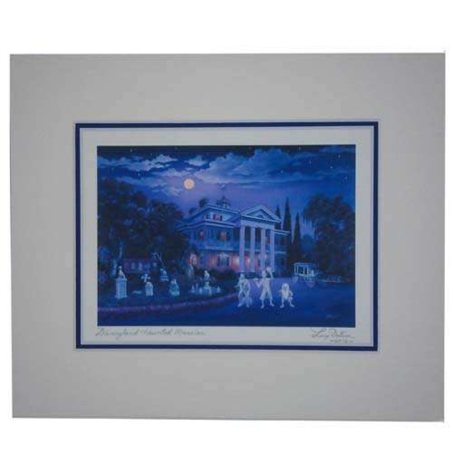 Prints And Signs * | Store Disney Artist Print Larry Dotson Disneyland Haunted Mansion