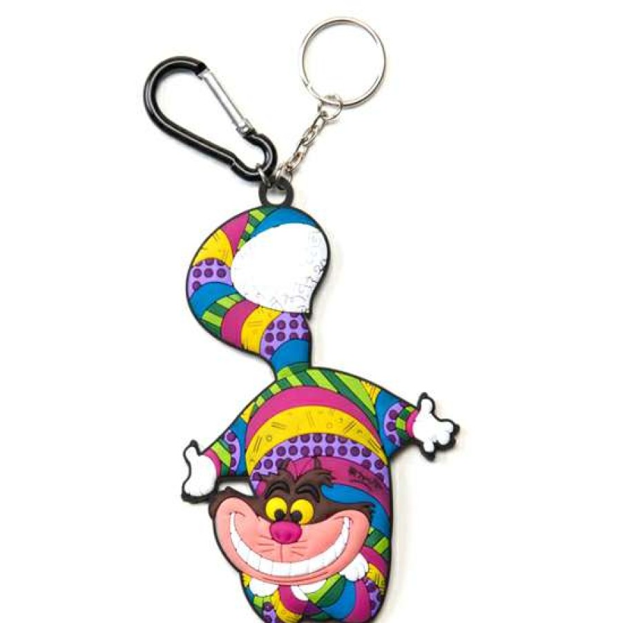 Figures & Figurines * | Disney By Britto Keychain Keyring Cheshire Cat Promotions