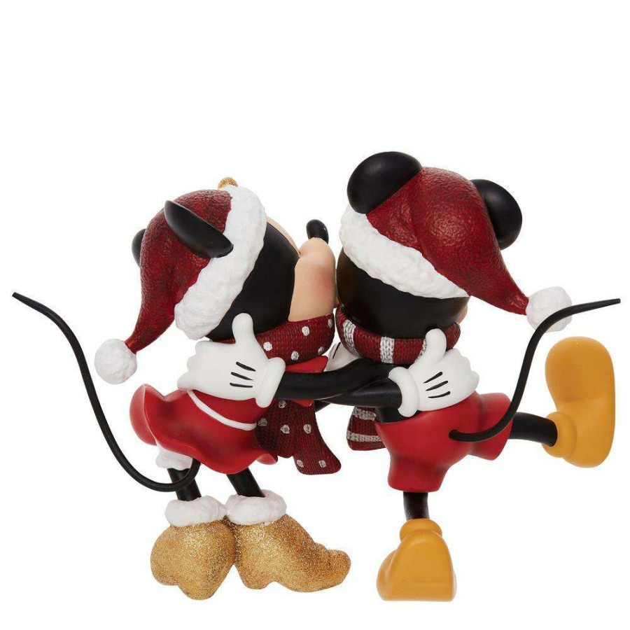 Figures & Figurines * | Disney Showcase Collections Figurine Mickey & Minnie Holiday Best Sale