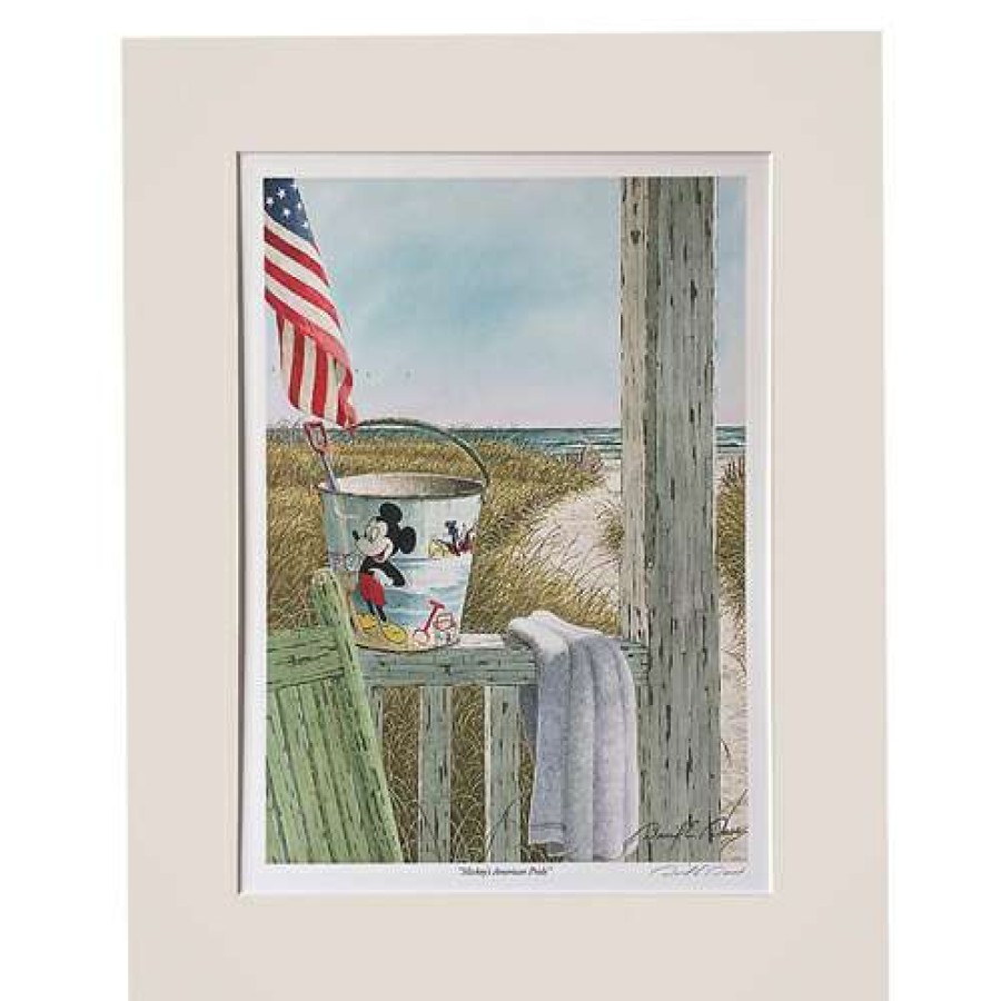 Prints And Signs * | Original Disney Artist Print David Doss Mickey'S American Pride