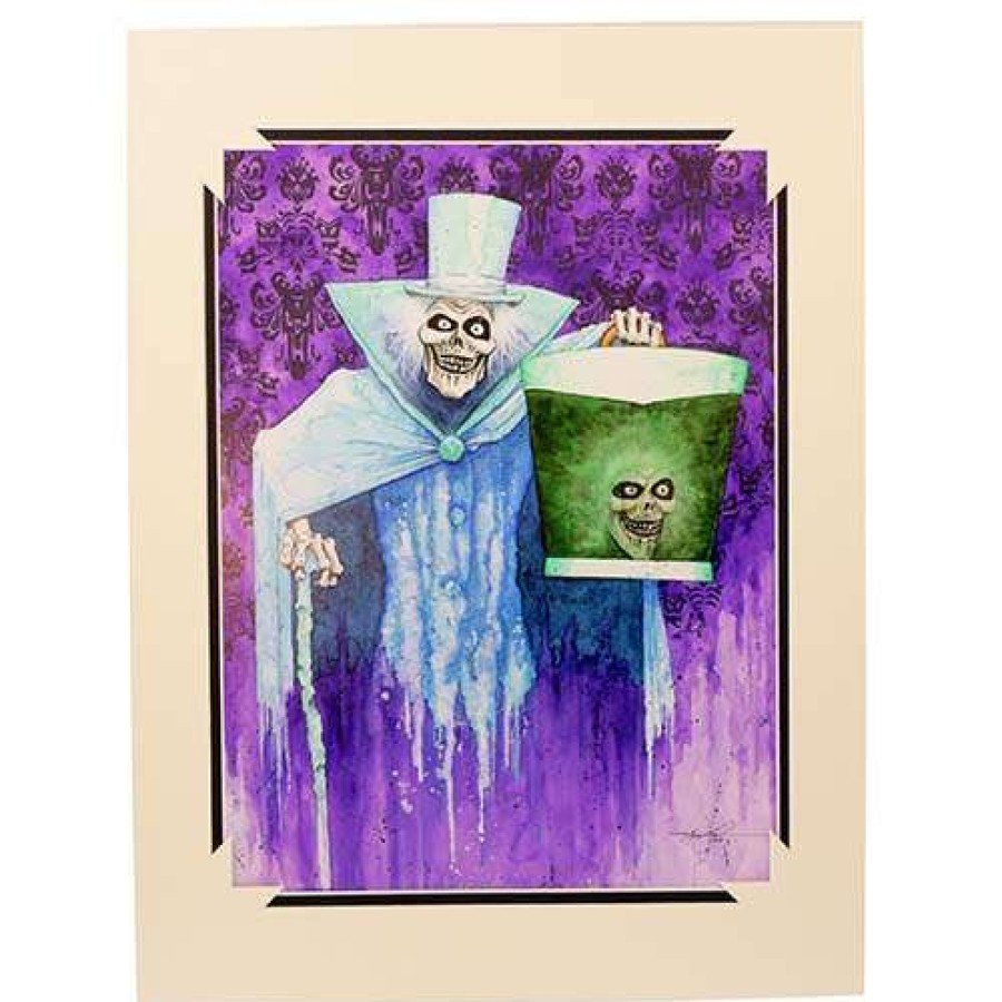 Prints And Signs * | Fashionable Disney Artist Print Kevin John The Infamous Hatbox Ghost