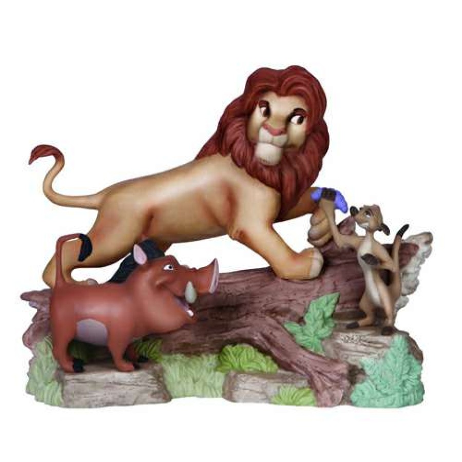 Figures & Figurines * | Disney Precious Moments Figurine Hakuna Matata Classical