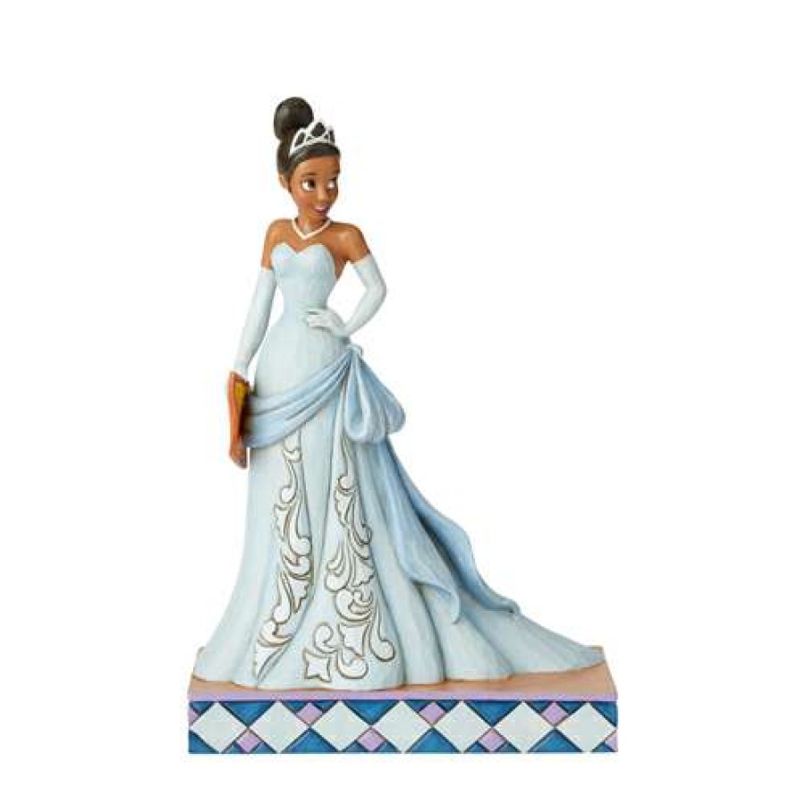 Figures & Figurines * | Disney Traditions Princess Tiana Enchanting Entrepreneur Clearance