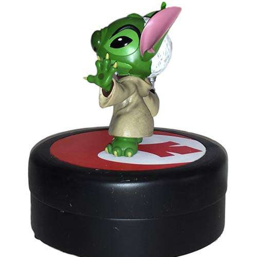 Figures & Figurines * | Disney Medium Figure Star Wars Jedi Master Yoda Stitch Discount Sale