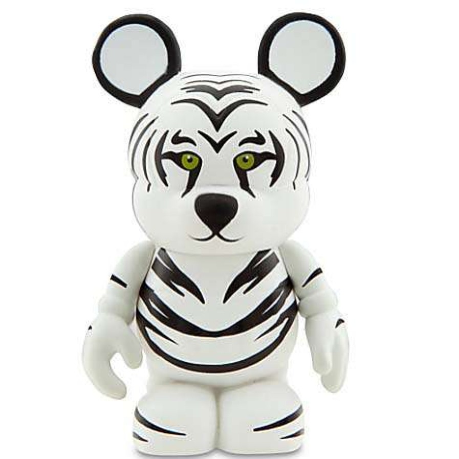 Figures & Figurines * | Flash Sale Disney Vinylmation Figure Animal Kingdom White Tiger