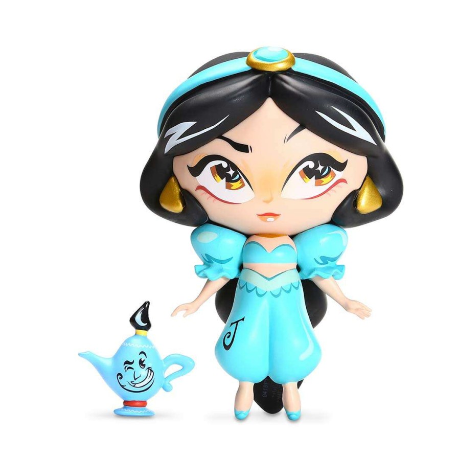 Figures & Figurines * | Disney World Of Miss Mindy Vinyl Figure Jasmine With Genie Discount Online