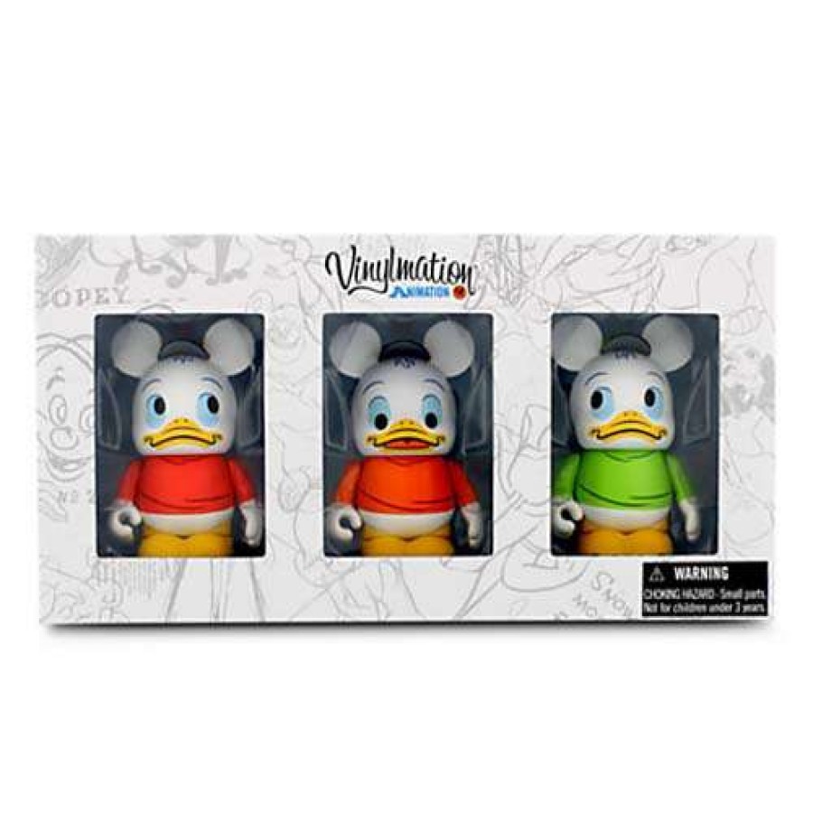 Figures & Figurines * | Disney Vinylmation Figure Animation 4 Huey, Dewey, And Louie Best Sale