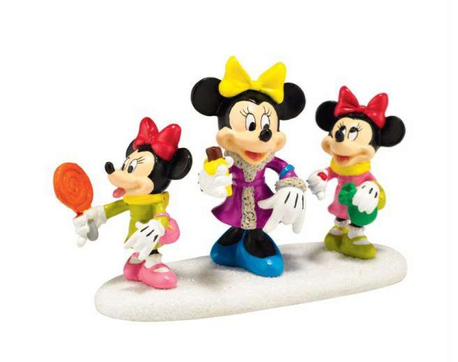 Figures & Figurines * | Disney Village Figurine Minnie'S Treats For Sweets Large Choice