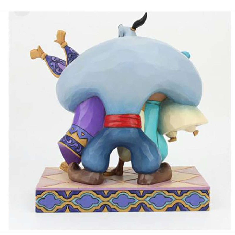 Figures & Figurines * | Disney Traditions By Jim Shore Aladdin Group Hug Crazy Deals