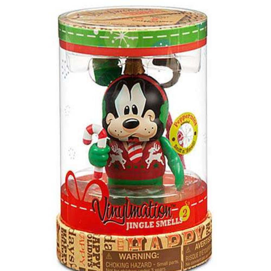 Figures & Figurines * | Sale Online Disney Vinylmation Figure Jingle Smells 2 Candy Cane Peppermint Goofy