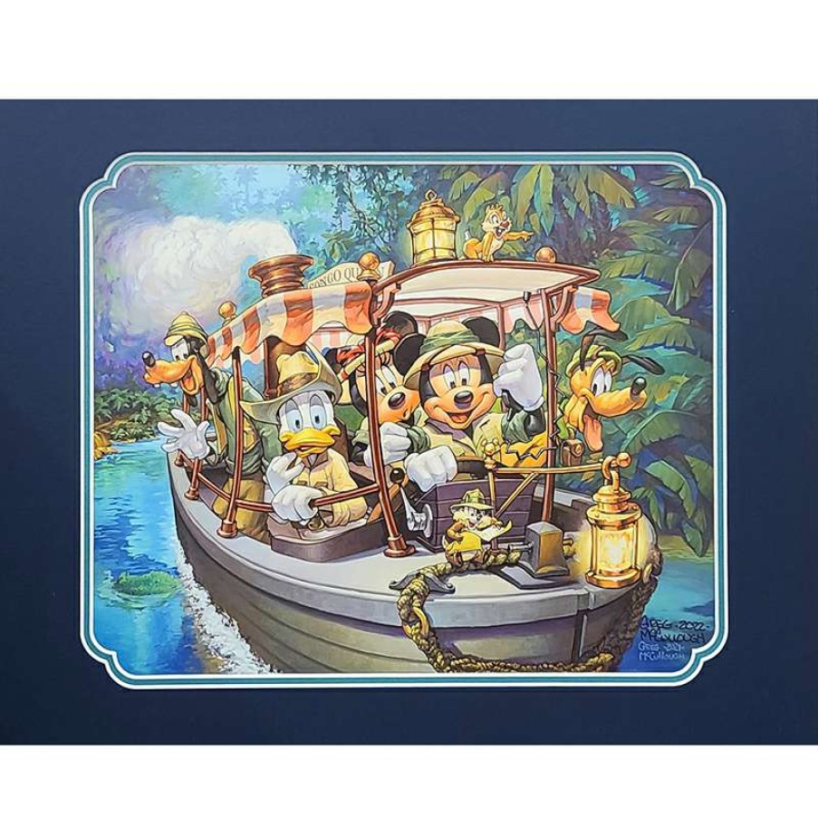 Prints And Signs * | Disney Artist Print Greg Mccullough Jungle Cruisin' Reliable Quality